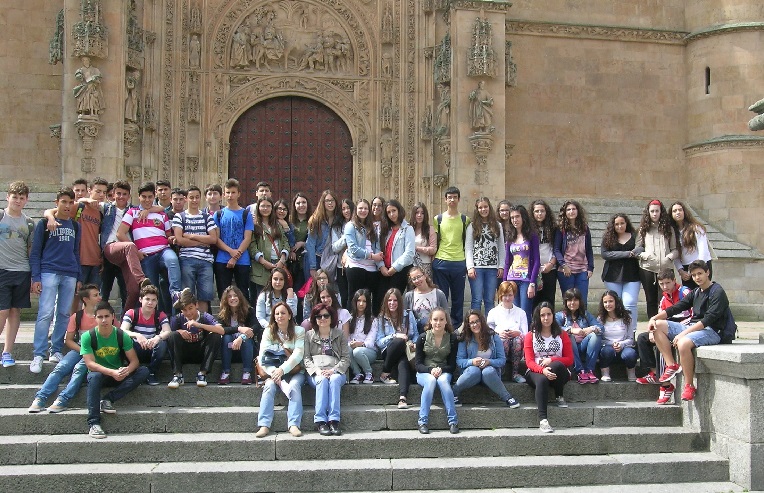Alumnos de 3º de la ESO del Ruta de la Plata visitan Salamanca